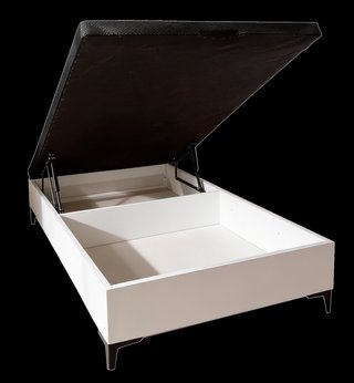 Canapé Muebles Aiko Negro/Madera
