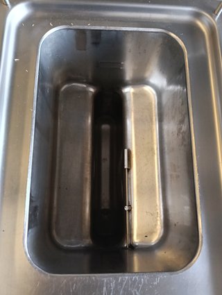Freidora Doble Eléctrica Zanussi segundamano.  Cap