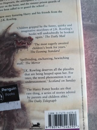 Harry Potter and the Prisoner of Azkaban, 1999