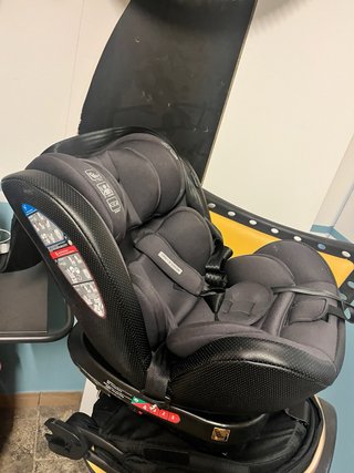 Silla de coche para bebé giratoria