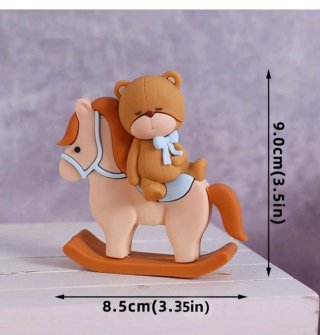Muñeco Torta Oso Baby Shower, bebe