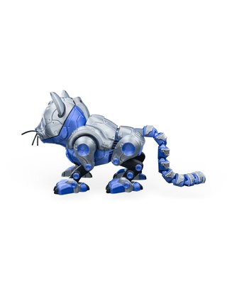 Gato Robot con Hámster Piloto -Juguete Flexible