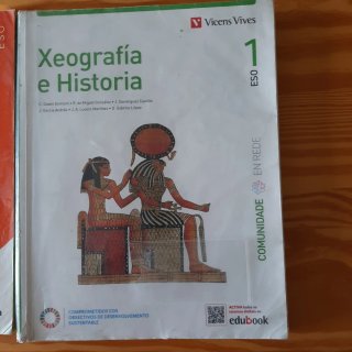 Libros 1° ESO. Historia, biología y tecnologia