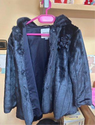 Chaqueta pelo azul marino