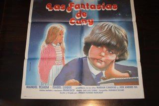 Cartel Cine Original Las Fantasías de Cuny Lolo