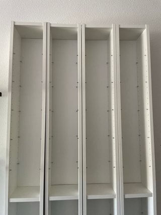 4 unidades Estantería Gnedby Ikea Blanca