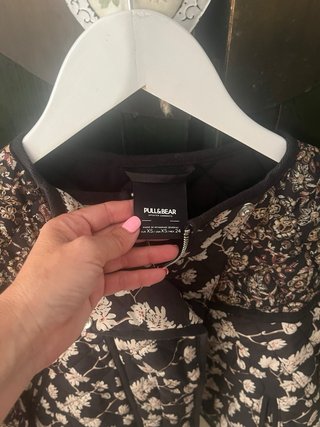 Chaqueta acolchada estampada