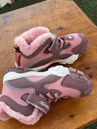 Botas niña invierno rosa · talla 33 · NUEVAS