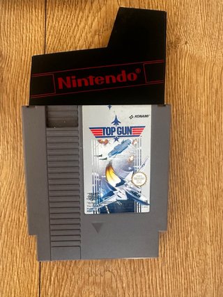 Top Gun NES (Nintendo) PAL ESP