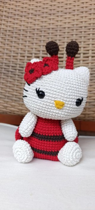 Amigurumi Hello Kitty Mariquita Tejido
