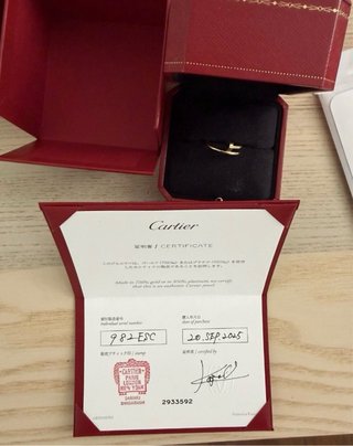 Anillo Cartier Oro