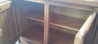 Mueble de pino macizo 210x64x43cm