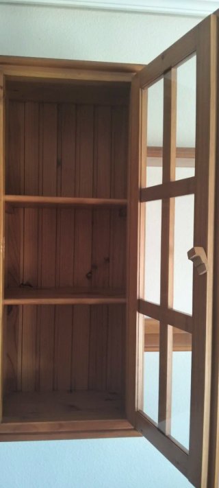 Mueble de pino macizo 210x64x43cm