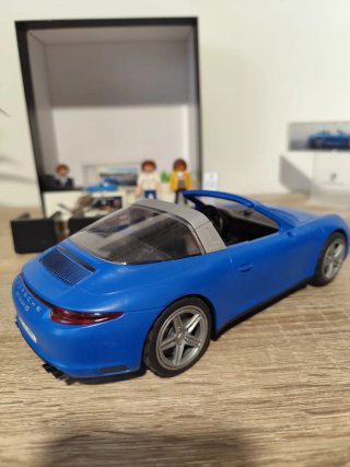 Playmobil Porsche 911 Targa 4S Azul