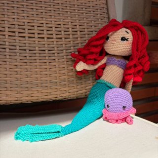 Amigurumi Sirena y Pulpo Tejidos