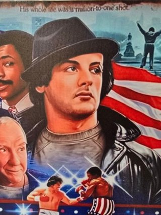 Quadro Film Rocky 40x60 Cm