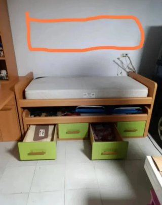 Dormitorio juvenil completo