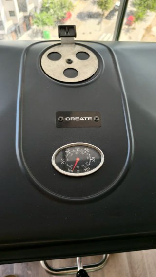 Barbacoa Create Smokey Pro Negra