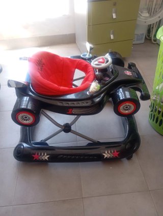 Andador bebé estilo Fórmula 1