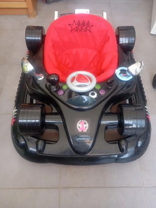 Andador bebé estilo Fórmula 1
