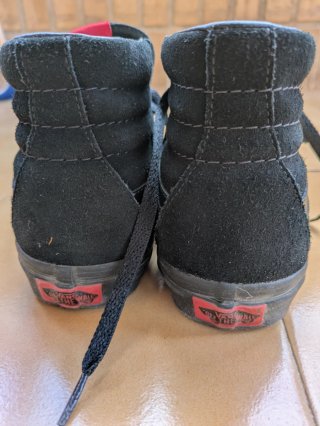 Botas Vans Negras Originales. Solo un uso
