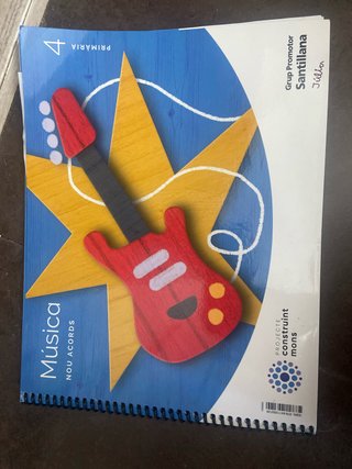 Libro Música Primaria 4 Santillana