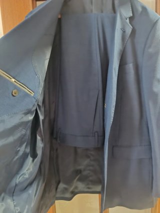 Traje Álvaro Moreno Azul Talla XXXL