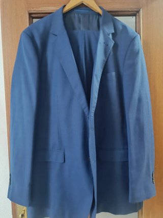 Traje Álvaro Moreno Azul Talla XXXL