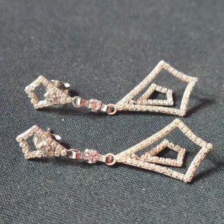 Pendientes Oro Blanco 18k