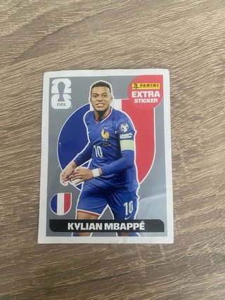 Cromo Panini Kylian Mbappé Extra Sticker