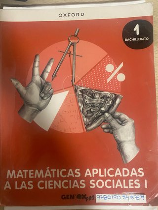 Libros 1 bachiller matemáticas aplicadas sociales