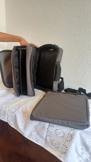 Maletin/Mochila Gillette Fusion Negro Gris