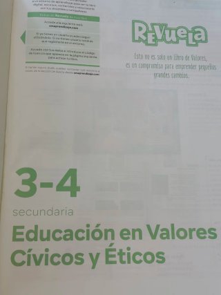 Educación en Valores Cívicos y Éticos 3-4 Secun...