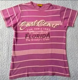 Conjunto de tres camisetas de manga corta talla S