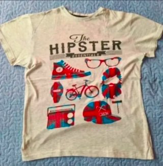 Conjunto de tres camisetas de manga corta talla S