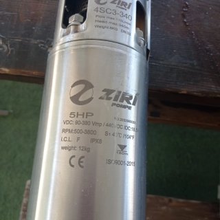 Bomba de agua 5CV trifásica