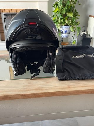 Casco de Moto LS2 Negro Mate
