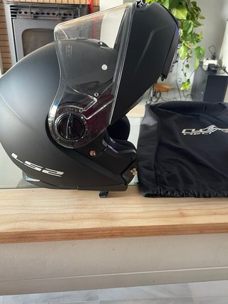 Casco de Moto LS2 Negro Mate