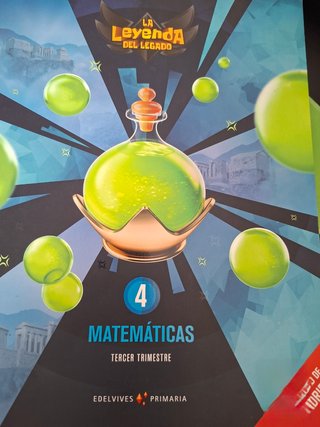 Matemáticas, 4 Primaria