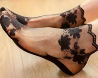 5 Pares Calcetines Tobilleros Encaje Mujer.