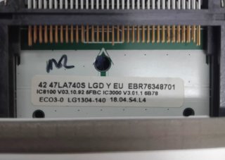 Despiece TV LG 47LA740S