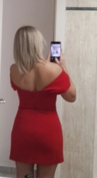 Vestido de fiesta rojo