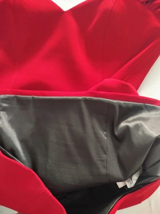 Vestido de fiesta rojo