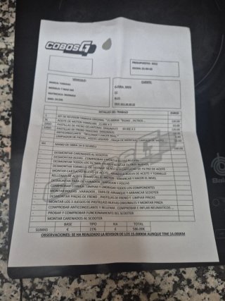 Yamaha TMAX 560 Negra Automática