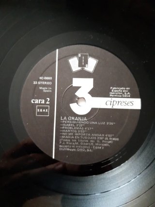 Vinilo La Granja - Azul Eléctrica Emoción