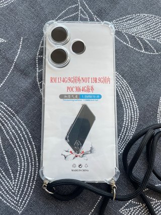 Funda Xiaomi Redmi 13 4G/5G con cordón