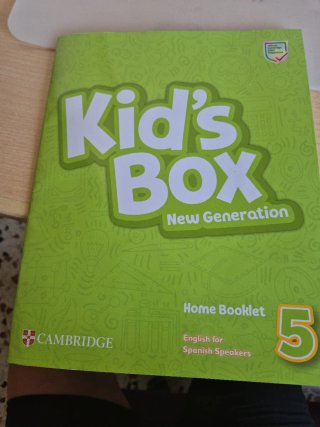 Cuadermos de ingles 5 primariaKIDS BOX