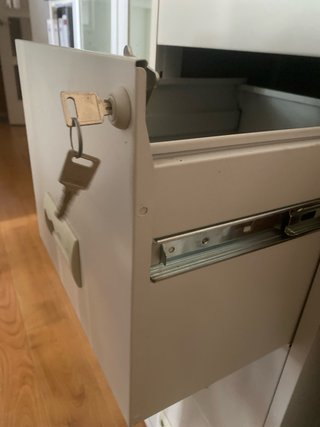 Mueble Archivador 4 Cajones con Llaves