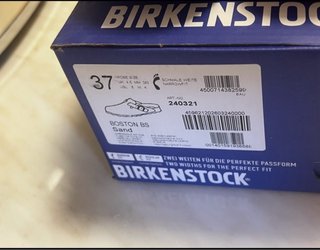 Birkenstock Boston Sand 37