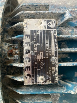 Motor trifásico 7.5 HP